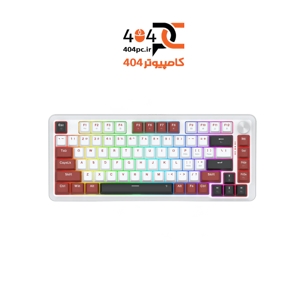 کیبورد گیمینگ ردراگون مدل K721WRB-RGB