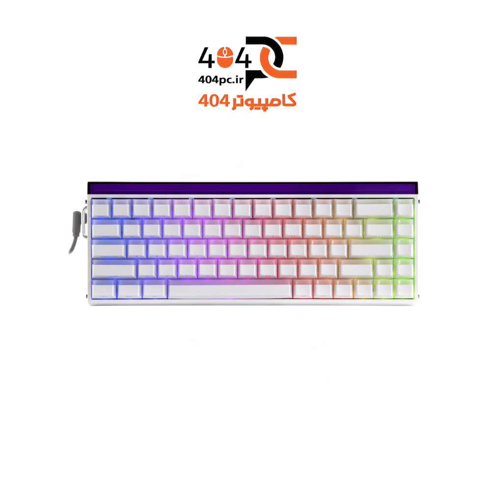 کیبورد گیمینگ AULA HERO 68 HE WHITE
